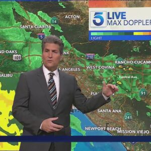 ‘Everybody’s getting rain' amid strong Southern California storm