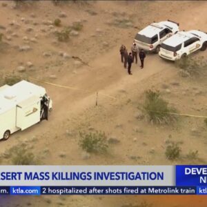 Expert: Mojave Desert slayings likely gang or cartel-related
