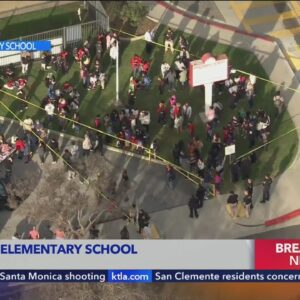Fire prompts massive response to elementary school in Monrovia