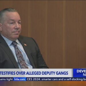 Former L.A. County sheriff testifies