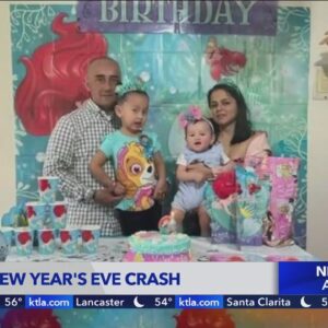 Toddler fighting for life after family killed by hit-and-run driver in South L.A.