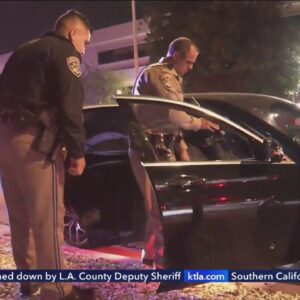 Victim chased, shot after suspected carjacking attempt in San Gabriel Valley