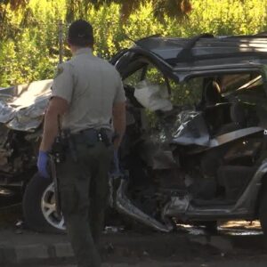 Man hospitalized after head-on collision in Goleta