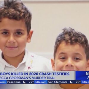 Mother of boys killed in 2020 crash testifies at murder trial