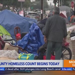 Officials, volunteers begin Orange County homeless count 