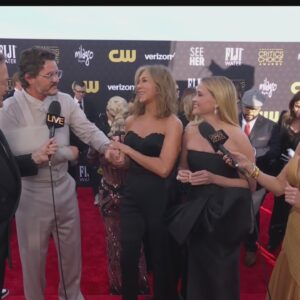 Critics Choice Awards Red Carpet: Jennifer Aniston, Reese Witherspoon & Pedro Pascal