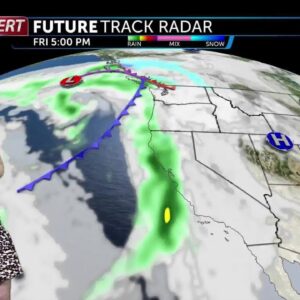 Partly cloudy skies and slightly warmer temperatures on Tuesday