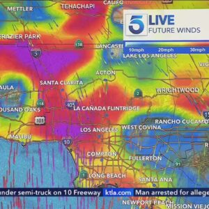 Winter Storm Warning issued for mountain communities as strong winds swirl around Southern Californi