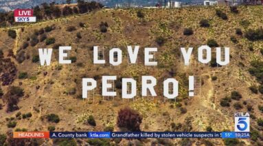 Roastmaster Andy Riesmeyer honors Pedro Rivera in a farewell tribute