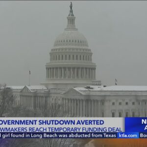 Senate, House race to avert government shutdown ahead of winter storm