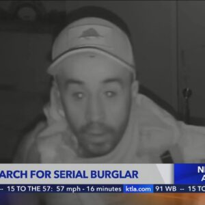 Serial burglar ransacking Orange County homes remains on the loose