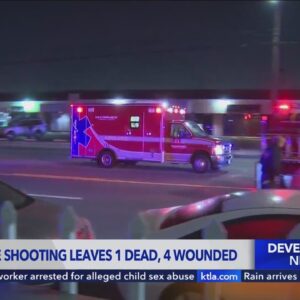 Shooting in Hawthorn kills 1, wounds 5
