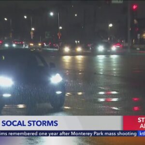 SoCal preps for continued storms, possible flooding and mud flows