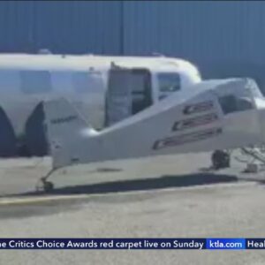 Suspect escapes with vintage airplane in Torrance