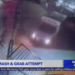 U-Haul used for smash-and-grab attempt