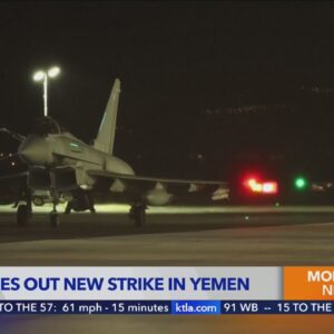 U.S. continues airstrikes against Houthi rebels in Yemen