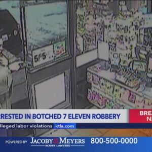 Video: Deputy walks in on attempted robbery at 7-Eleven in Carson 