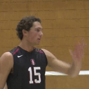 Will Rottman leads Stanford past UCSB in 5 sets