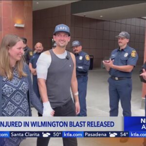 Firefighter critically injured in Wilmington Explosion is excited to leave the hospital and spend ti