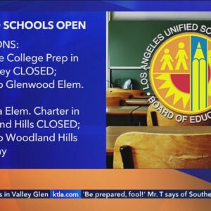 LAUSD, other school districts keep campuses open; other public schools close and CSUs hold online cl