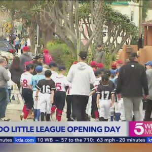 Reigning Little League World Series champions from El Segundo celebrate 2024 Opening Day 
