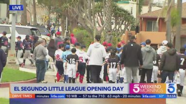 Reigning Little League World Series champions from El Segundo celebrate 2024 Opening Day 