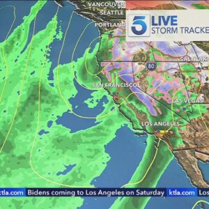 Another atmospheric river is set to arrive in Southern California