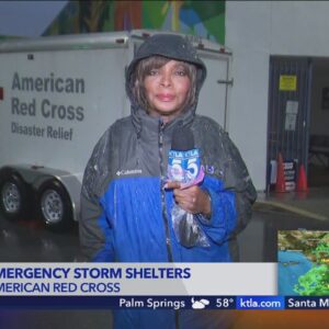 Atmospheric River Shelters: American Red Cross Emergency Shelters