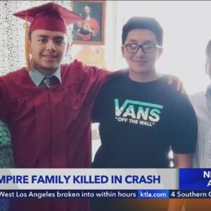 Barstow family killed in crash