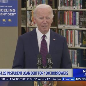 Biden announces student loan forgiveness for 153,000 borrowers