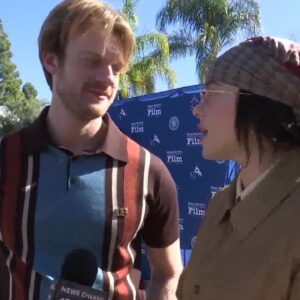 Billie Eilish and Finneas wow fans at SBIFF
