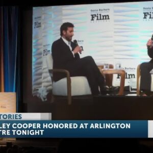 Bradley Cooper honored at Arlington Theater