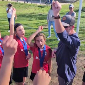 Carp AYSO U14 Girls win Section 10 League Championship in Bakersfield