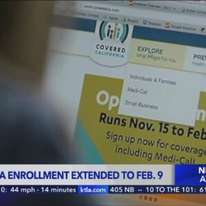 Covered California extends enrollment period