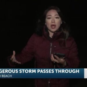 Dangerous Storm Passes Through Grover Beach