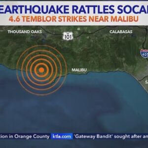 Residents react to magnitude 4.6 earthquake that shook Southern California