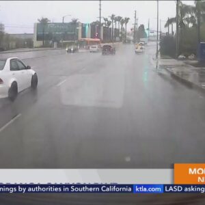 Deteriorating weather causing messy commute across Southern California 
