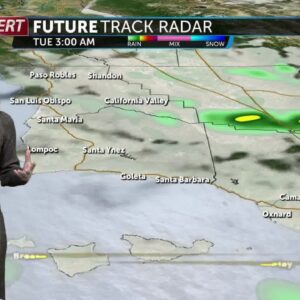 Drier conditions prevail on Tuesday