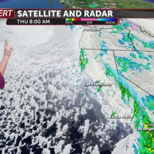 Atmospheric river #1departs Thursday, tracking a high impact storm this weekend