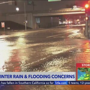 Flood watch in place for IE, OC as downpour continues