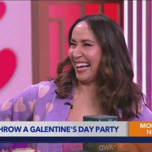 Great person talks about Galentine's Day