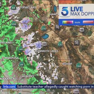 The rain is beginning to fall in Southern California as the latest storm makes its way to the region