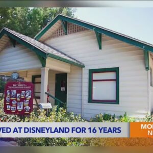 Imagine living at Disneyland. One couple did, and their house is still there