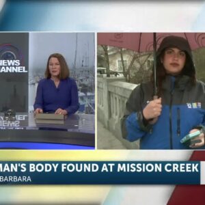 Investigation underway after woman’s body found in Mission Creek in Santa Barbara