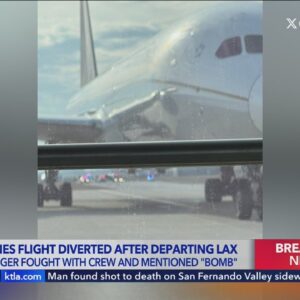 United Airlines flight bound for Los Angeles diverted due to bomb threat