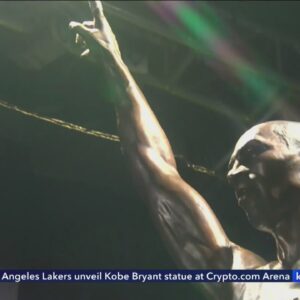 L.A. Lakers unveil Kobe Bryant statute at Crypto.com Arena