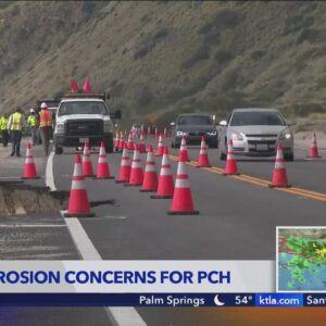 Latest storm causing more erosion concerns along PCH 
