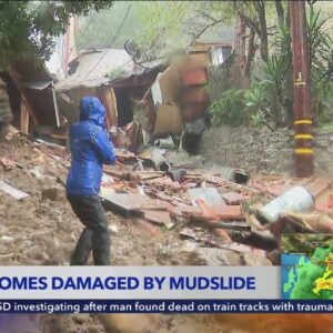 Mudslide destroys home, damages others in Beverly Glen