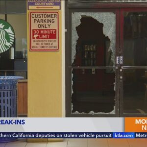 Multiple businesses in West Los Angeles broken into within hours 