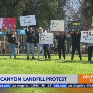 Neighbors of Castaic landfill call for its closure